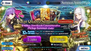 Fate Grand Order 9 Million Downloads Summons