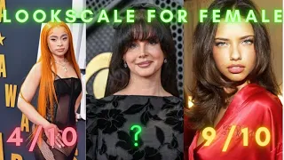 ACCURATE LOOKSCALE FOR FEMALE | WHICH ONE ARE YOU | PSL GODS PSL GODDESS