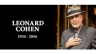 In Memoriam Leonard Cohen 1934 2016