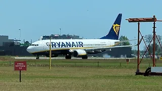 Ryanair 9H QEW EPKT landing & take off