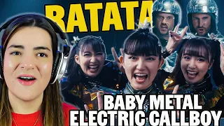 BABYMETAL x ElectricCallboy - RATATATA (OFFICIAL VIDEO) | REACTION