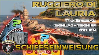 RUGGIERO DI LAURIA - Review [T10 BB] - SAP Monster? Pizza? für World of Warships! #worldofwarships