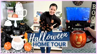 Halloween Home Tour // Rae Dunn + Home Goods Halloween Decor for Fall