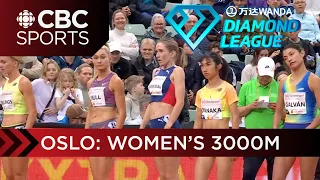 Meeting record set in women's 3000m race at Diamond League Oslo | CBC Sports
