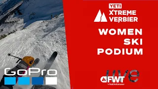 GoPro: FWT24 YETI Xtreme Verbier | POV Ski Women Podium