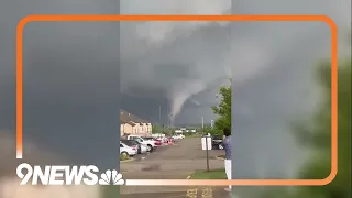 Tornado caught on cam in Lincoln, Nebraska