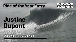 Justine Dupont at Nazaré 5- 2020 Ride of the Year Entry  - WSL Big Wave Awards