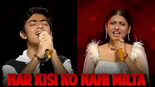 Har Kisi Ko Nahi Milta : Shubh X Arunita Performance Superstar Singer 3 (Reaction)