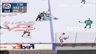 NHL 2000 (PS1) Kazakhstan vs. Poland