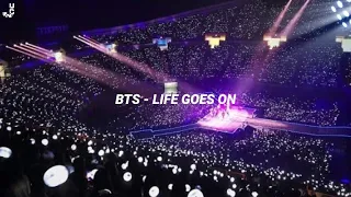 BTS - LIFE GOES ON | BUT YOU'RE IN A CONCERT | 🎧 USE HEADPHONES 🎧| EMPTY ARENA EFFECT