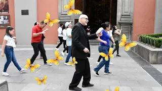 Jerusalema Challenge - MÉXICO - Padre José con Ballet Viva México y algunos efectos