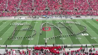 Ohio State Marching Band Michael Jackson Halftime Show 10 19 2013 vs Iowa TBDBITL