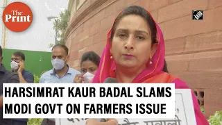 Centre not ready to talk about farmers issue, says SAD leader Harsimrat Kaur Badal