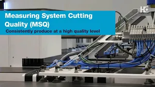 Automatic quality inspection with the MSQ (Measuring System Cutting Quality)