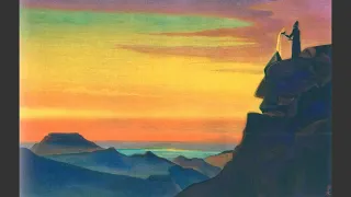 N.K. Roerich. Painting "Zoroaster".