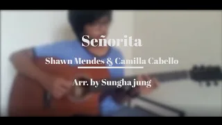 Senorita(fingerstyle guitar cover)-Shawn Mendes & Camilla Cabello| Arranged by Sungha Jung