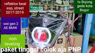 reflektor beat street 2017-2019 sinar otomotif