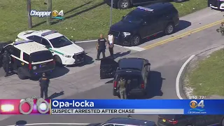 Man Arrested In Opa-locka After Leading Police On A Pursuit