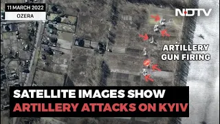 Russia-Ukraine War | Latest Satellite Pics Show Russia Firing Towards Civilian Areas In Kyiv