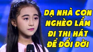 Giám Khảo Vỡ Òa Khi Nghe Thí Sinh Nhí Hát Cực Hay Nói Về Lý Do Đi Thi Này | Yêu Ca Cổ THVL