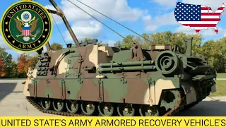 United States Army Armoured Recovery Vehicles