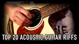Top 20 Acoustic Guitar Riffs & Intros