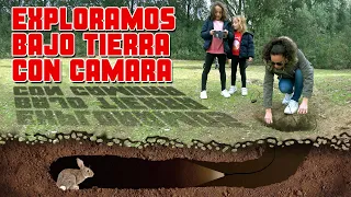 EXPLORAMOS AGUJEROS con nuestra CÁMARA ESPÍA!