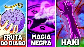 TODO O SISTEMA DE PODER DE ONE PIECE EXPLICADO! (Akuma no Mi, Haki, Magia Negra...)