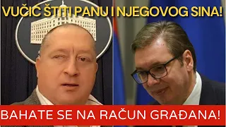 Bahati sin Vučićevog kuma psovao policiju u Beogradu! Uroš Panić uveren da mu niko ništa ne može!