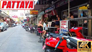 [4K] Pattaya Walk, Soi Buakhao, Soi 7, Beach Road, Soi 13/1, LK Metro, Tree Town