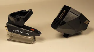 Ortofon 2M Black vs  Super OM40 Cartridges