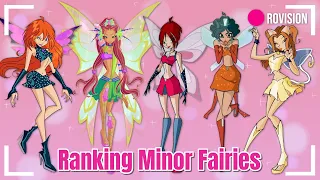Ranking ALL the Minor Winx Fairies
