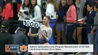 Auburn Gymnastics Soars past Kentucky Behind a Suni Lee 10.0 | 2-25-22