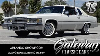 1977 Cadillac Coupe DeVille For Sale Gateway Classic Cars of Orlando #2088