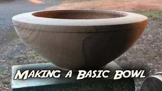 Off the Grid Makes - 52 How to Wood Turn a Basic Bowl