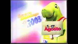 Publicidad TV Dominicana : Juegos Panamericanos Sto Dgo 2003