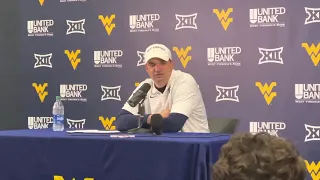 WVU HC Neal Brown 10/30/21 | Iowa State | WVSN