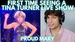 Still Rolling at 60! Tina Turner "Proud Mary" | Luke Reacts