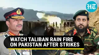 Pak Military Bases Under Attack; Taliban Mobilise Troops & Artillery Amid Clashes On Border