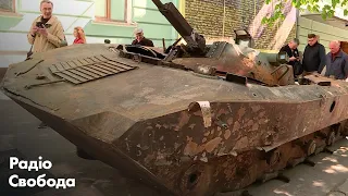 Разбитая техника армии РФ в центре Киева: новые экспонаты Национального военно-исторического музея