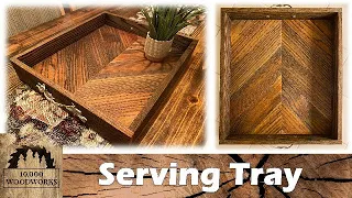 Rustic Serving Tray Tutorial