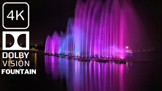 [4K] Disney Illuminated Fountain Show 2023 - Longwood Gardens