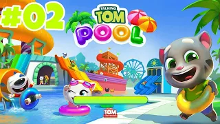 Talking Tom Pool [ Level 20-43 ] | iOS / Android Walkthrough Gameplay #02