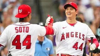 Mic'd up Juan Soto, Shohei Ohtani React to Each Other's Power at Home Run Derby