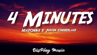 Justin Timberlake & Madonna - 4 Minutes (lyrics)