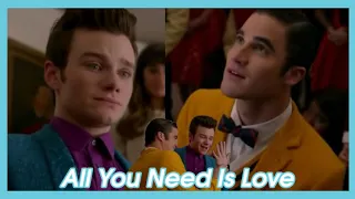 (glee) all you need is love - blaine anderson/darren criss