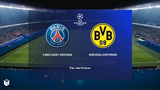 PSG vs. Borussia Dortmund ●  Champions League 2023/24 ● Pes 2021