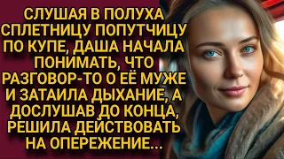 Прислушавшись к разговору попутчицы по купе, Даша поняла, что речь о её муже...