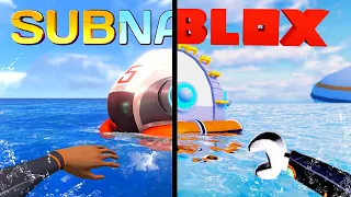 I Did A FULL Subnautica Playthrough...IN ROBLOX??