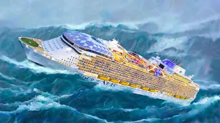 Why MONSTER WAVES Can't Sink LARGEST CRUISE SHIPS During Heavy Storms